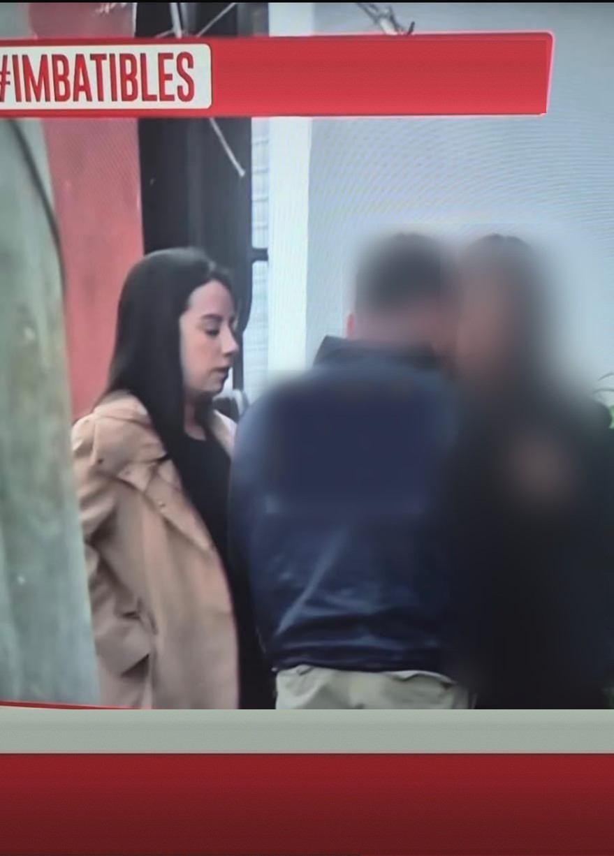 La Dra. Florencia Ayelén Fiorito en una cobertura en vivo de Crónica TV